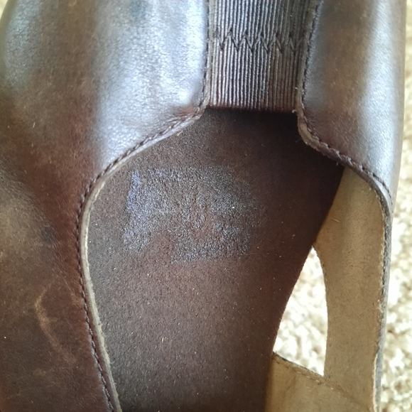 Merrell Cycling Evera Cross Bracken Brown Leather Heel Mary Jane J88896 Size 9 - Picture 15 of 16